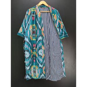 Venta al por mayor de batas de baño de terciopelo de alta calidad con logotipo frontal estilo de lujo transpirable y de secado rápido para mujeres ropa de ocio para el hogar - Product Image 2