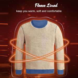 Sweatshirts en molleton de coton mélangé Bascis pour hommes Offre Spéciale OEM Service Sweatshirts en molleton pour hommes - Product Image 2