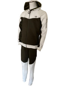 Meilleur Prix Survêtement Personnalisé Hiver Imprimé Sport Streetwear pour Hommes Jogging Course Coton Lourd Séchage Rapide Respirant 2-en-1 - Product Image 4