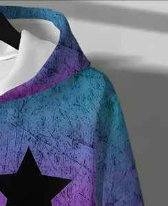 Sweat à capuche pour homme de qualité supérieure, ultra confortable et douillet, 100% coton, brodé, uni, teinture unie avec impression numérique pour l'hiver - Product Image 4