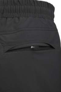 Pantalon homme en tissu tactique 100% coton noir, jambes fines, style décontracté, taille mi-haute, anti-froissement, teinture unie foncé, fabriqué en Turquie - Product Image 6