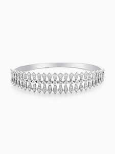 Pulsera de tenis de lujo con diamantes redondos cultivados en laboratorio, oro rosa de 14 quilates, DEF VVS VS, 14 gramos, joyería fina hecha a mano, proveedor - Product Image 5