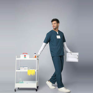 Ospital crub niform reathable, en's crub, ETS - Product Image 2