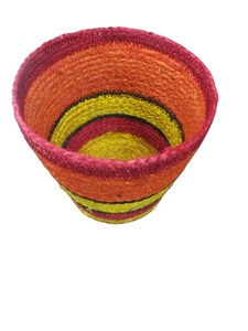Eco friendly Jute Cotton Rope Woven <b>Storage</b> <b>Basket</b> Foreign Trade Straw <b>Basket</b> <b>Large</b> Plant <b>Basket</b> Made in Bangladesh - Product Image 6
