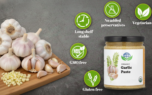 ครีมกระเทียมธรรมชาติ ฮ.ว.วาเลีย คุณภาพพรีเมียม |   บดสดใหม่ |   ไม่ผ่านการฆ่าเชื้อ |   เกรดอาหาร |   ขวด |   จำหน่ายสินค้า OEM จำนวนมาก ได้รับการรับรองมาตรฐาน FSSAI และ ISO - Product Image 4