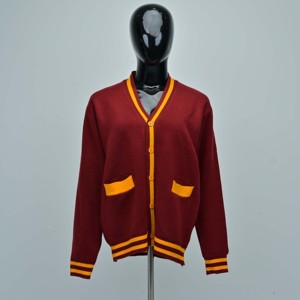 Wholesale Custom New Design Embroidery & Colours Knit <b>Cardigan</b> <b>Sweater</b> For Sorority fraternity College Varsity <b>Sweater</b> - Product Image 4