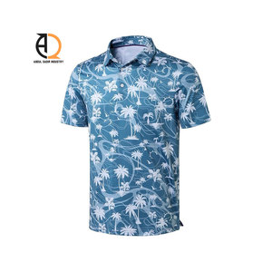 เสื้อโปโลกอล์ฟแห้งเร็วพิมพ์โลโก้ตามสั่ง เสื้อโปโลกอล์ฟระบายอากาศ เสื้อโปโลกอล์ฟขายส่งสำหรับผู้ชาย - Product Image 1