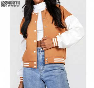 เสื้อแจ็คเก็ตกันลมนักบิดหนังแท้สำหรับผู้หญิงใหม่ระบายอากาศได้ดีปรับแต่งได้คุณภาพสูง - Product Image 1