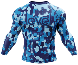 2025 New Design Men's MMA Rash Guard High Quality Eco-Friendly Spandex/Nylon Breathable Comfortable to Wear Fashion Trend - Product Image 3