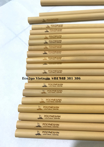 ¡Venta al por mayor logotipo personalizado 2024! Pajitas de bambú/Bolsas de pajitas de bambú en Vietnam - Product Image 6