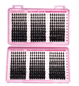 Pestañas Postizas de Visón Sintético con Forma de Espiga de Trigo, Sin Necesidad de Pegamento, Segmentos de Pestañas Reutilizables para Maquillaje DIY - Product Image 5