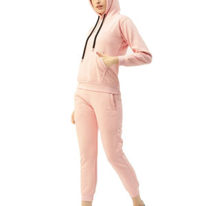 2025 nuevo chándal de entrenamiento para mujeres de talla grande ropa deportiva personalizada sudadera de lana y conjunto de pantalones de chándal ropa de calle de alta calidad - Product Image 4