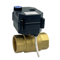 12v 24v 2 voies 3 voies pas à pas servo moteur synchrone actionneur électrique vanne à boisseau sphérique en pvc pour le contrôle de déviateur d'eau