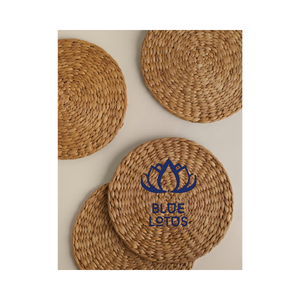 PRODUIT CHAUD Napperon en jacinthe ronde du Vietnam-Durable et élégant pour les tables - Product Image 1