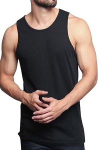 Wholesale Men Muscle Tank Super Comfortable Tanks 100% Cotton Imported Pull on Closure <b>Machine</b> Wash Sourcing From Bangladesh - Product Image 6
