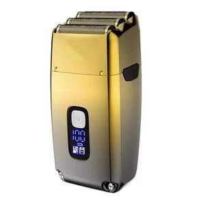 Rasoir Électrique Homme à Trois Lames, Moteur Puissant Multifonction, Sans Fil, Utilisation Humide/Sèche, Tondeuse/Clipper pour Crâne Chauve, Étanchéité IPX7 pour le Visage - Product Image 1