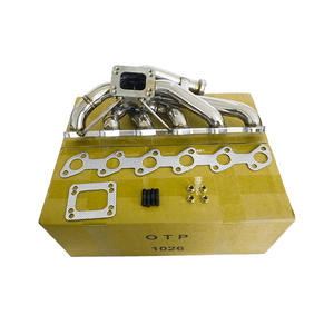 Tuyau d'échappement OTP pour BM * M20 <span class=keywords><strong>E30</strong></span> 320i 325i <span class=keywords><strong>325e</strong></span> 325is 325es 325ix SUS304 Collecteur Tur bo haute Performance en acier inoxydable - Product Image 1