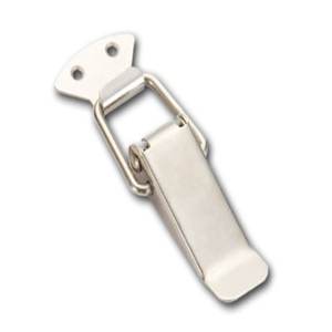 Pince de loquet à bascule à ressort en acier inoxydable - Product Image 1