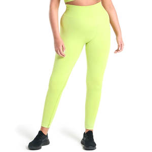 Leggings Deportivos de Cintura Media con Logotipo Personalizado para Mujer, Leggings de Yoga para Gimnasio y Entrenamiento - Product Image 1