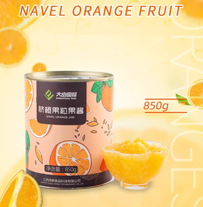 Venta Directa de Fábrica: Ingredientes Saludables para Té con Leche y Té de Burbujas, Mermelada de Naranja Navel de Gannan Enlatada - Product Image 1