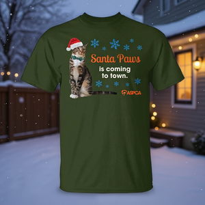 Maglietta promozionale Santa Paws Cat - Product Image 3