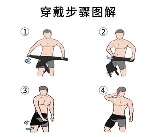 Ceinture de soutien de la hanche en néoprène, anti-douleur musculaire, <span class=keywords><strong>bandage</strong></span> de soutien de l'aine, <span class=keywords><strong>bandage</strong></span> de sport <span class=keywords><strong>pour</strong></span> la musculation, protection contre les tensions de la <span class=keywords><strong>cuisse</strong></span>, équipement d'exercice - Product Image 4