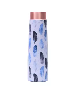 Elegant <b>Copper</b> Printed Water <b>Bottle</b> Simple Design for Direct <b>Drinking</b> Available in Bulk - Product Image 4