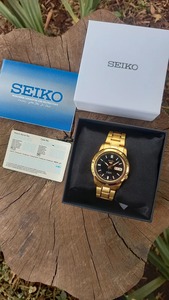 Seikos 5 SNKK22J1ทองอัตโนมัติ