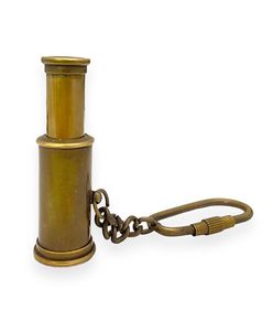 Antiguo náutico Vintage Mini telescopio llavero Pequeño bolsillo de latón llavero regalo perfecto para tu amor con impresión de logotipo personalizado - Product Image 3