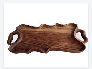 BANDEJA IMPRESA DE MADERA DE OTOÑO MEJOR CALIDAD TALLADA Forma cuadrada disponible y artesanía de la India mejor muestra Venta caliente - Product Image 3