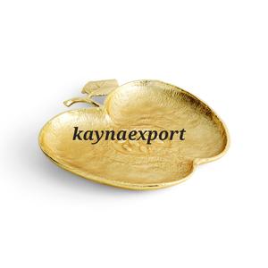 Nouveau Bol de Présentation Designer Écologique Jetable de Haute Qualité pour Chocolats et Fruits Secs, Plaqué Or en Aluminium, Idéal pour Mariages - Product Image 6