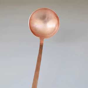 ชุดช้อนทองแดงแท้ทำด้วยมือคุณภาพสูงพร้อมบรรจุภัณฑ์ที่เป็นมิตรต่อสิ่งแวดล้อมสำหรับตกแต่งห้องครัวและรับประทานอาหาร - Product Image 4