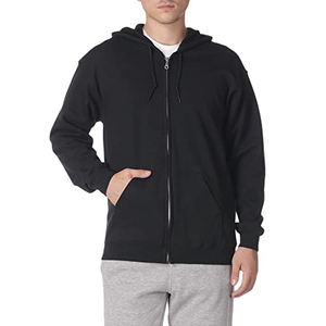 Derniers modèles de sweats à capuche zippés pour hommes sweats à capuche teints confortables pour vêtements et délavés de bonne qualité pour hommes - Product Image 3
