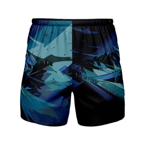 Short de rugby imprimé par sublimation en gros Short d'uniforme de rugby à fermeture éclair avec poche élastique d'équipe sportive prix de gros - Product Image 6
