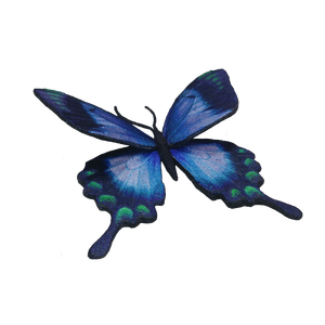 Tùy chỉnh sắt trên thêu thăng hoa bướm vá 3D bướm - Product Image 2