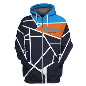 Sweatshirts à capuche de motocross de course personnalisés entièrement numériques par sublimation sport avec impression de course pour la saison d'hiver - Product Image 2