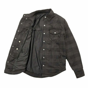 Recién llegado, equipo de motorista, camisas de motocicleta de tela de lona hechas a medida, camisas de motocicleta para adultos más vendidas - Product Image 4