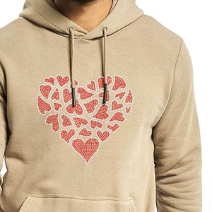 Nueva Llegada: Sudaderas con Pedrería para Hombre, Hechas a Medida, 100% Algodón Felpa, Impresión Digital Ecológica, Transpirables y de Secado Rápido - Product Image 6