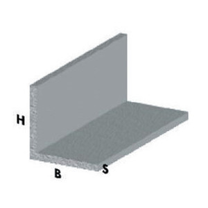 Profilo Cromato Angolare H.100 cm 30x30x1 mm - Product Image 1