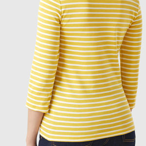 Top vente chaude 100% coton femmes T-Shirts haute qualité respirant chemise pour femmes fabriqué au Pakistan - Product Image 5