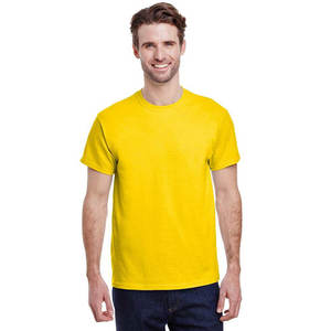 Camiseta lisa de algodón 100% para hombre, camisetas cortas con serigrafía personalizada de alta calidad en blanco - Product Image 6