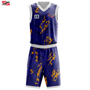 Conjunto de Uniforme de Baloncesto Personalizado de Talla Grande, Estilo Profesional, Jersey y Pantalones Cortos con Estampado por Transferencia de Calor, Anti-UV, Transpirable y de Secado Rápido - Product Image 5