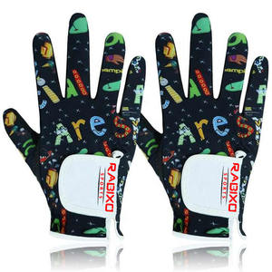Gants de golf pour hommes personnalisés 2024, respirants, durables, antidérapants, en cuir véritable, à doigts entiers, de la plus haute qualité, fabriqués au Pakistan - Product Image 1