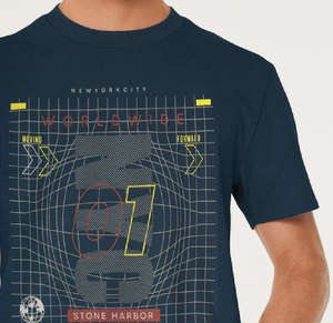 VENTE EN GROS T-shirt à manches courtes imprimé personnalisé pour hommes Chemises décontractées de style tendance Graphique pour hommes - Product Image 2