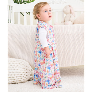 ถุงนอนฤดูร้อนผ้าไผ่ น้ำหนักเบา 0.5 TOG แบบถักลายพิมพ์เรียบง่าย - Product Image 2