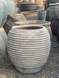 Premium Modern Ceramic Glazed <b>Large</b> <b>Plant</b> <b>Pots</b> & Stands for Home & Garden <b>Indoor</b>/Outdoor Use - Product Image 4