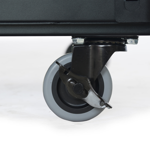 Gabinete de herramientas rodantes Carro de metal negro de 3 niveles Herramienta de mano Caja de equipo resistente para almacenamiento de herramientas mecánicas Estilo OEM Industrial - Product Image 2