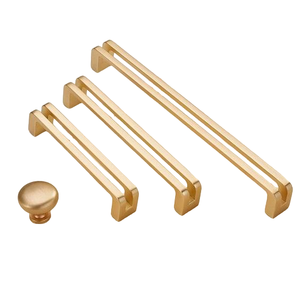 Poignée de porte en laiton finition étain de qualité supérieure, modèle 2026, best-seller Amazon, idéale pour l'usage domestique et en cuisine - Product Image 3