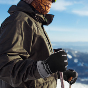 Gants de ski pour hommes de taille personnalisée Gants de ski imperméables pour l'hiver à des prix abordables Gants de ski respirants pour hommes - Product Image 5