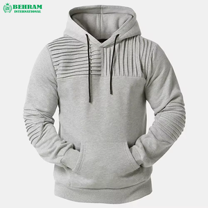 Sweat à capuche en molleton bouclette français de haute qualité 500 g/m², personnalisable avec logo imprimé, doublure 100 % coton, uni - Product Image 5